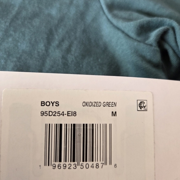 Air Jordan Big Kids' Dots Graphic T-Shirt Oxidizes Green 95D254-E18 Medium New - Picture 5 of 9